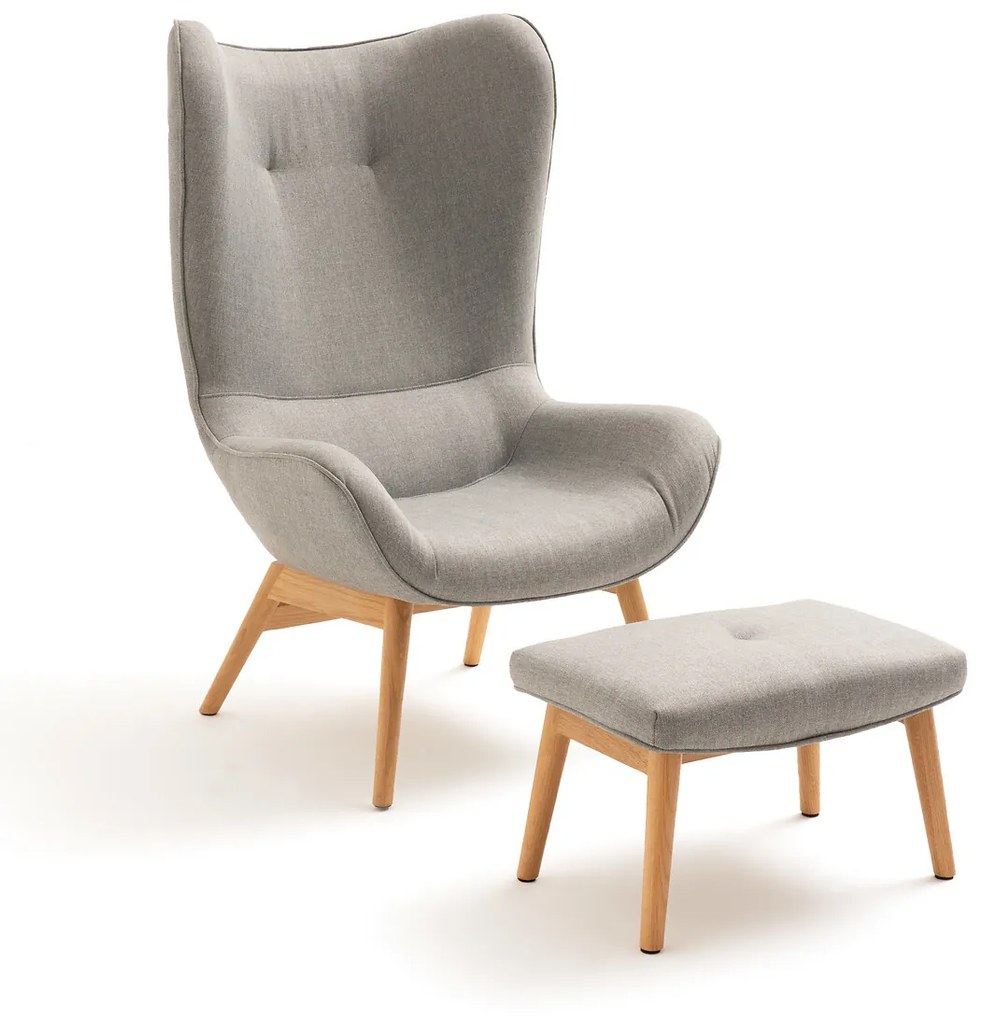 Oorfauteuil met voetensteun, Crueso