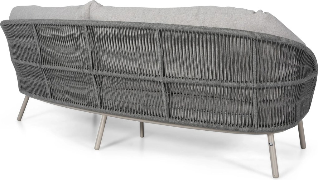 Stoel en Bank Loungeset 5 personen Rope Zand/Beige  Santika Furniture Santika