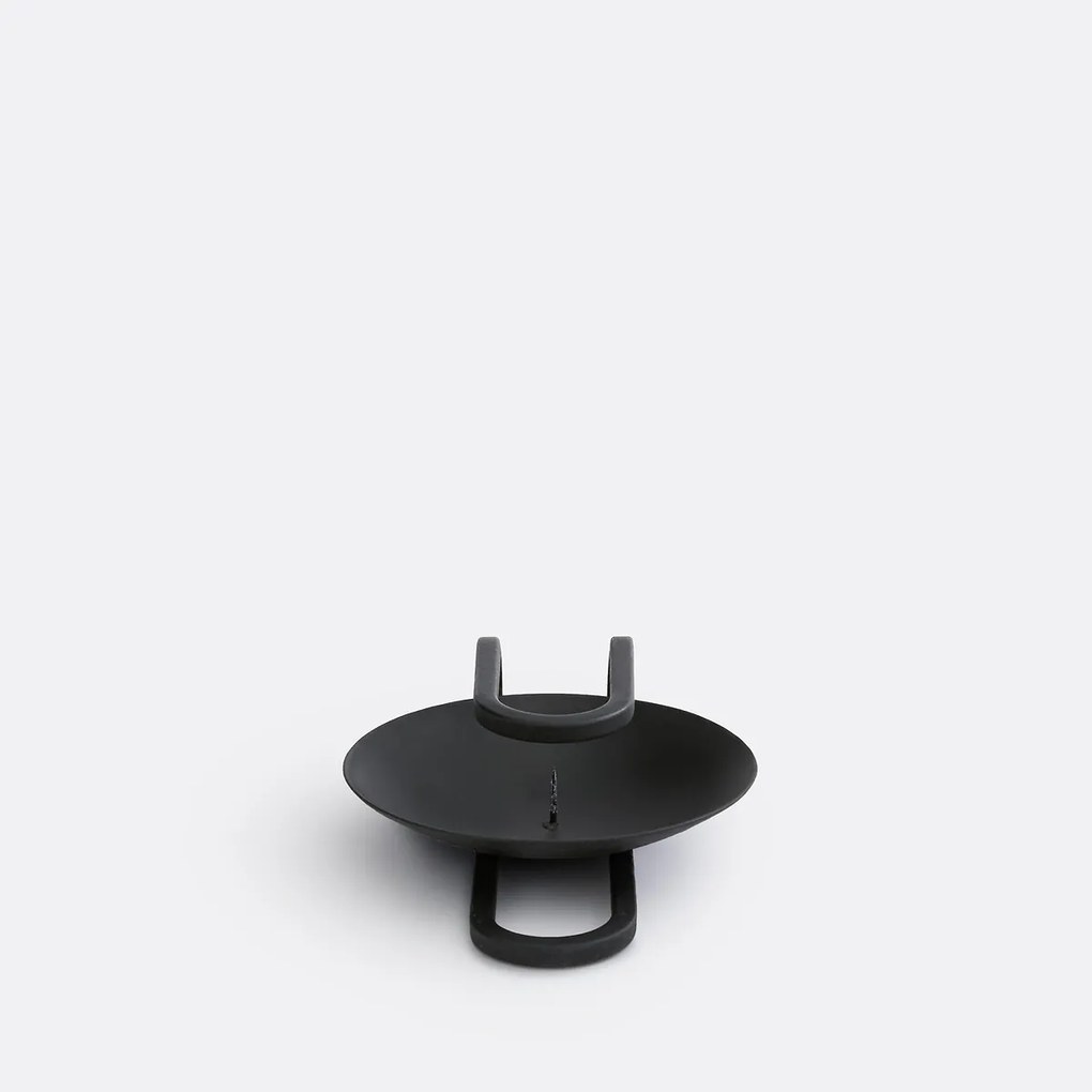 Metalen kandelaar, hoogte 4 cm, CANDRALE