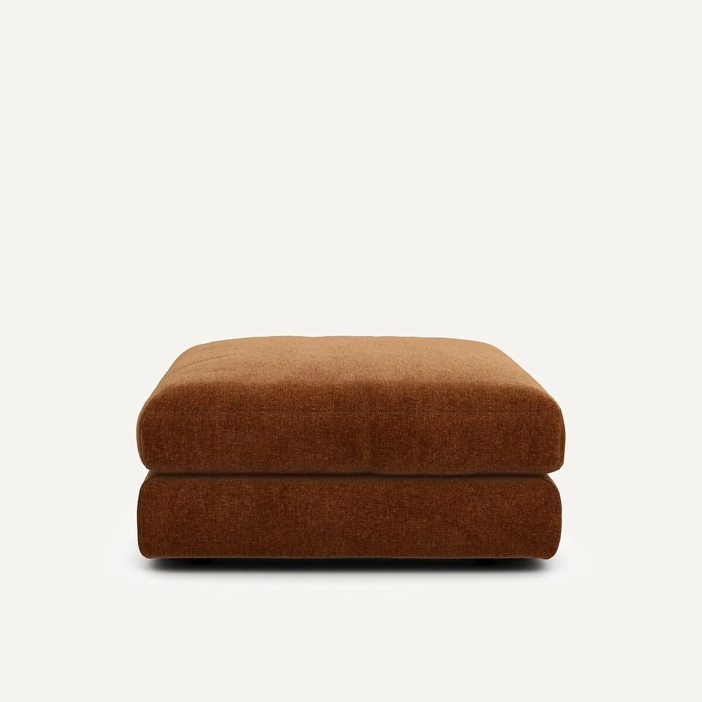 Fluwelen chenille voetenbank, Skander