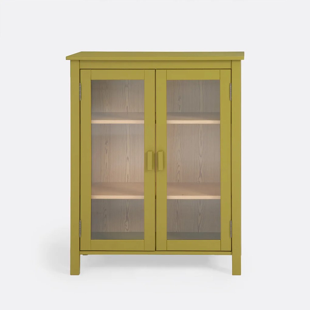 Lage vitrinekast, Alvina