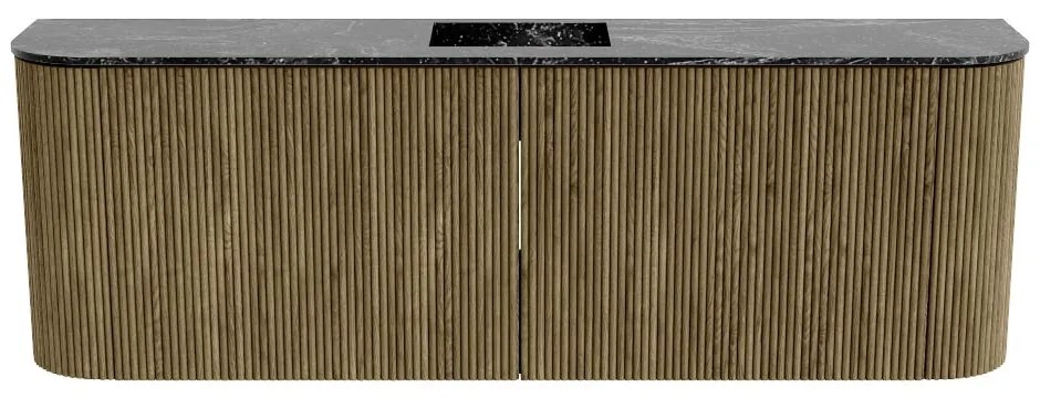 Mondiaz Joya DLux 125cm toiletmeubel ronding links/rechts dusk met wastafel faye midden 1 kraangat lava