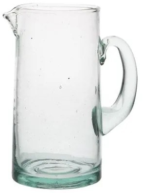 Kan, gerecycled glas, handgeblazen, 900 ml