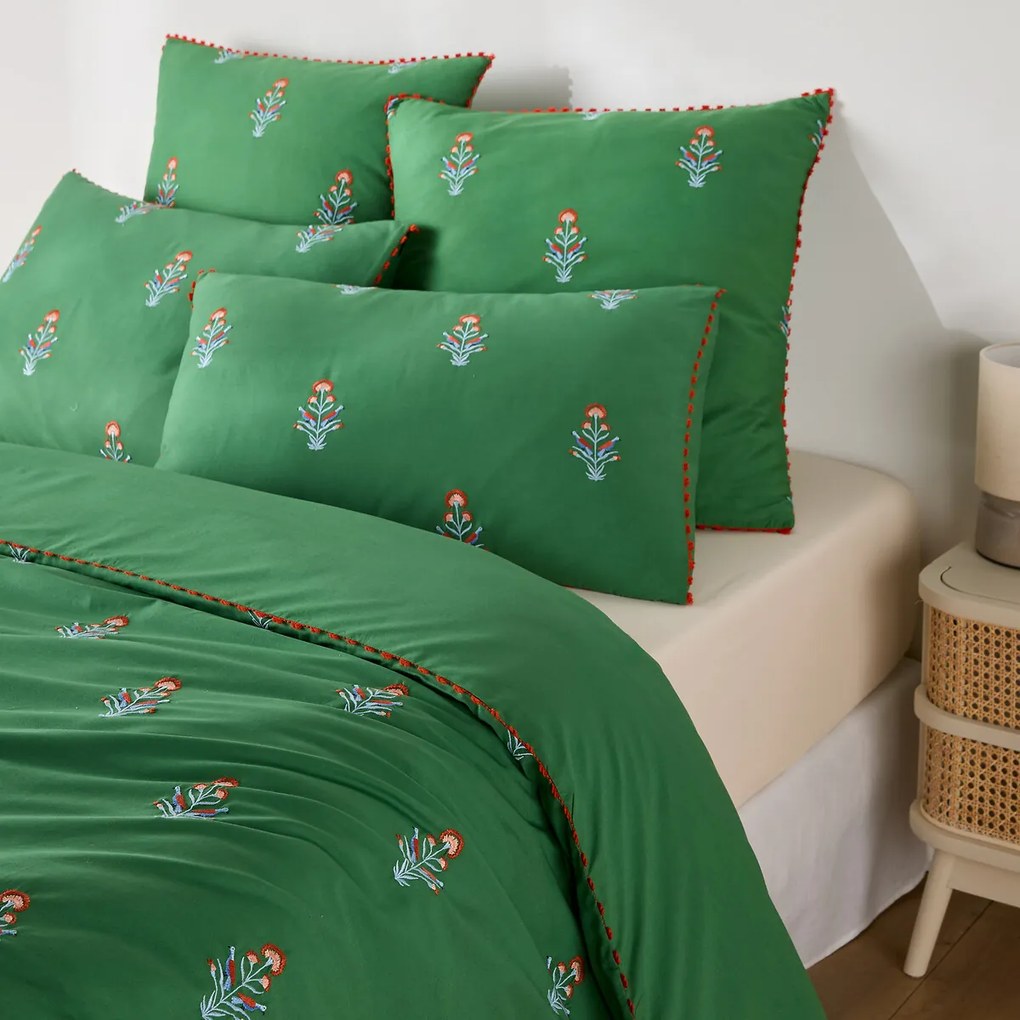 Dekbedovertrek in gewassen katoen, DYLIS