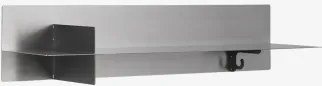 Nolvia Set Van 2 Wandplanken Van Roestvrij Staal ↔︎ 90 Cm - Sklum