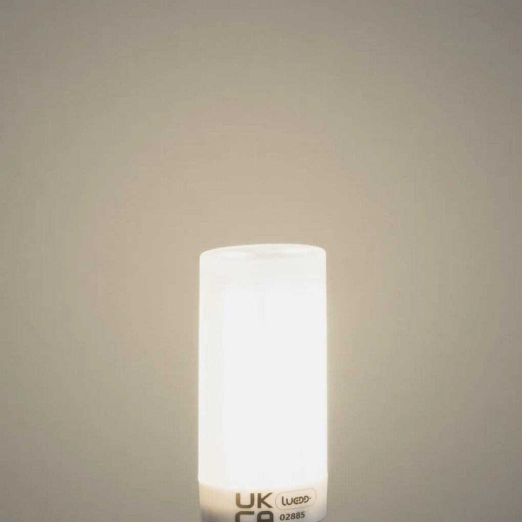 Set van 2 G9 3-staps dimbare LED lampen opaal 4.5W 500 lm 4000K