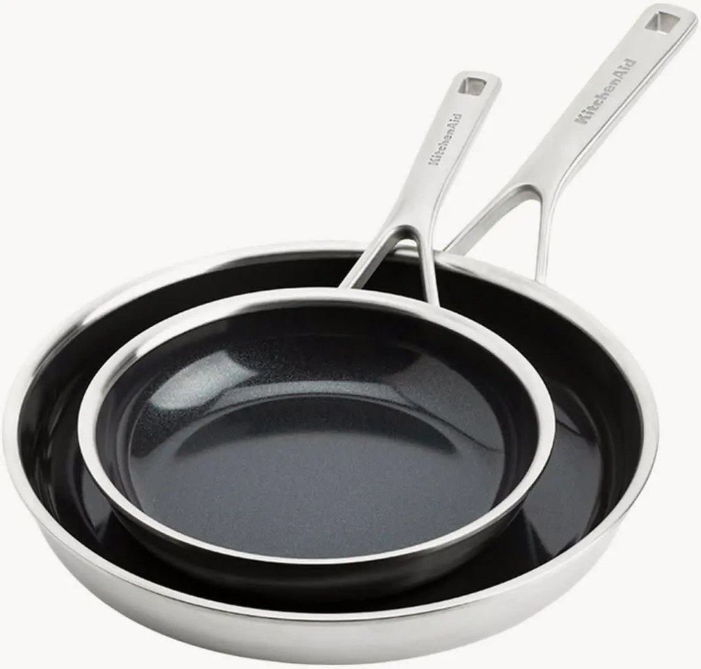 Koekenpannen Multi-Ply, 2-delig