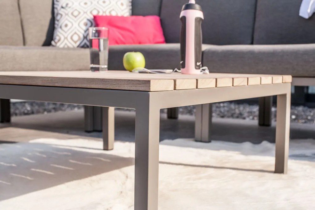 4 Seasons Outdoor | Cava Teak coffee table  Loungetafel    houtkleur weerbestendig