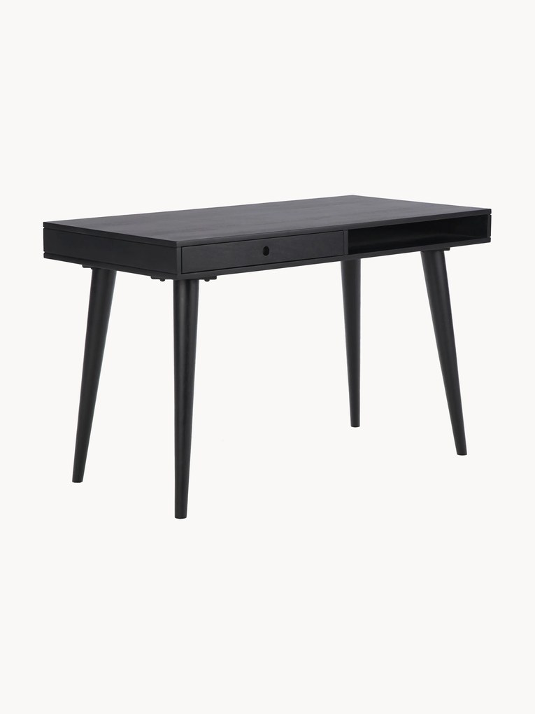 Bureau Tova van massief hout met lades