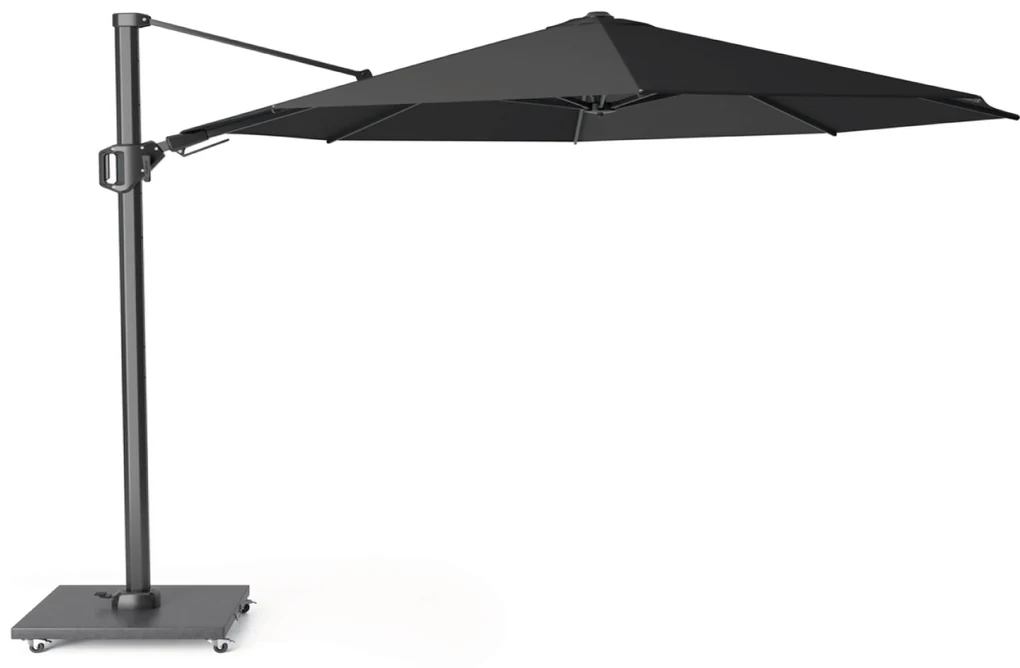 Platinum Challenger zweefparasol 3.5m T2 premium (excl. voet) faded black