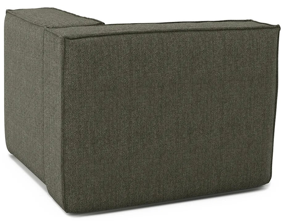 Omvormbare hoekbank, getextureerde stof, Seven