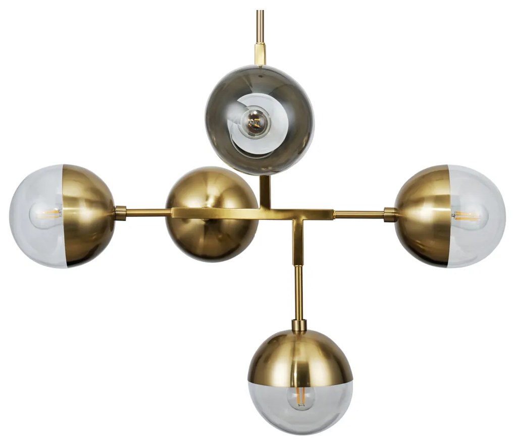 BePureHome Globular Messing Hanglamp Vintage