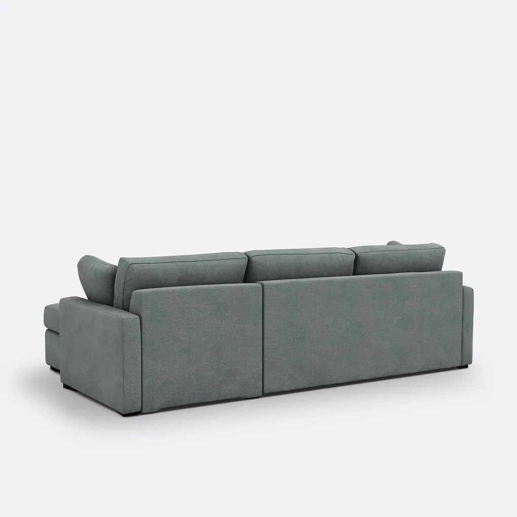 Hoekslaapbank van structuurstof Comfort BULTEX®, Timor