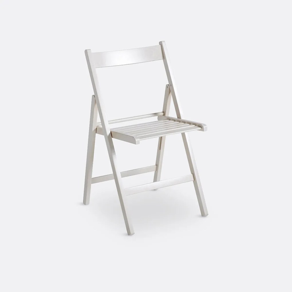 Set van 2 klapstoelen, massief beuken, Yoann