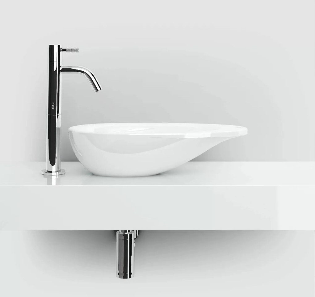 Clou First keramische fontein waskom 36cm wit glans