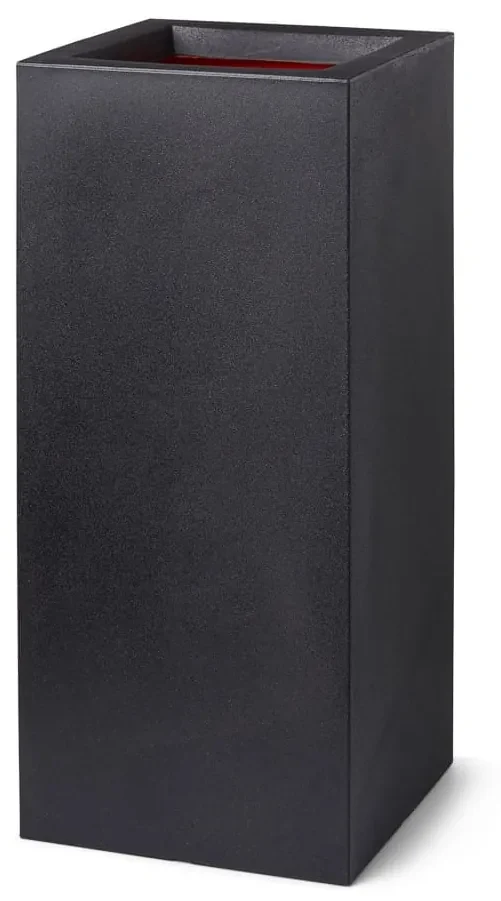 Capi Plantenbak Urban Smooth rechthoekig 36x79 cm zwart