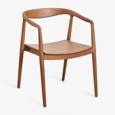 Set Van 4 Rokan Eetkamerstoelen Van Teakhout Teakhout - Sklum