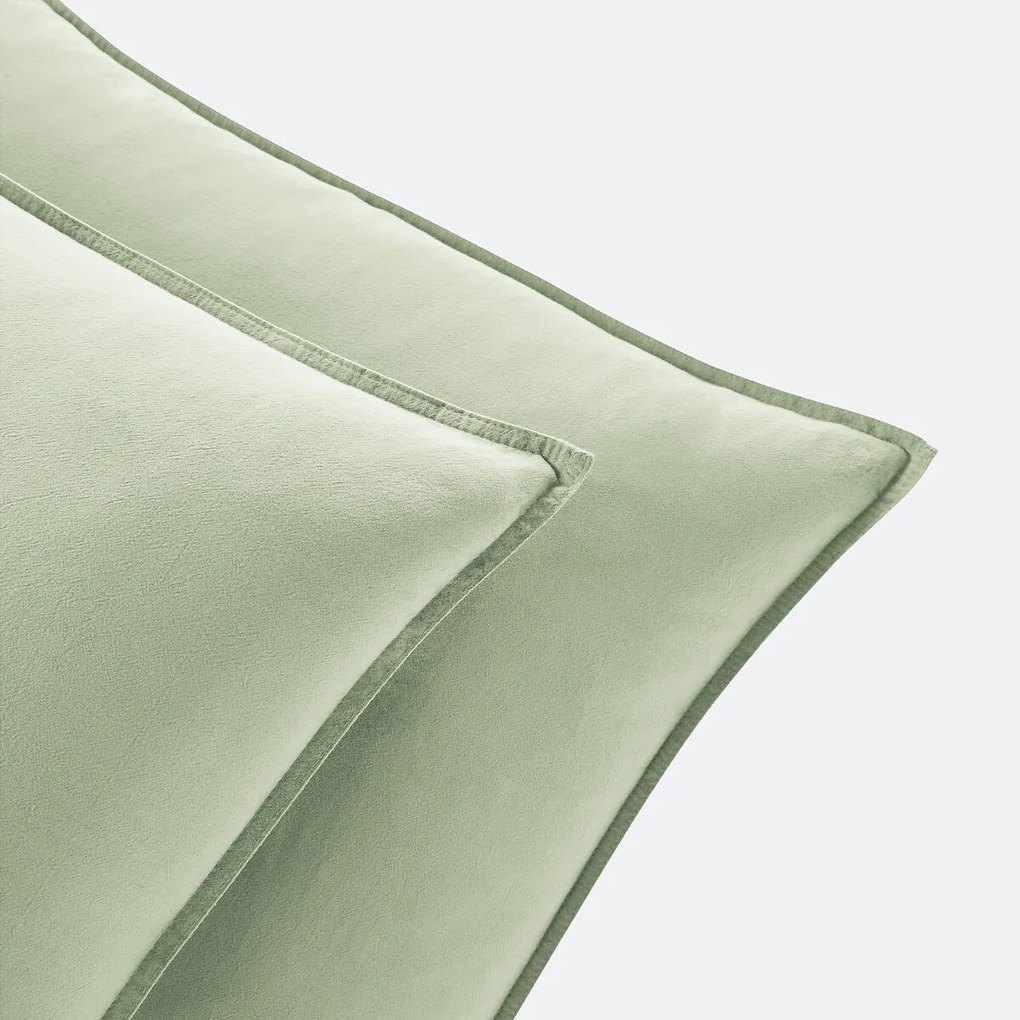 Kussensloop in katoen, Plantaardig verftechniek