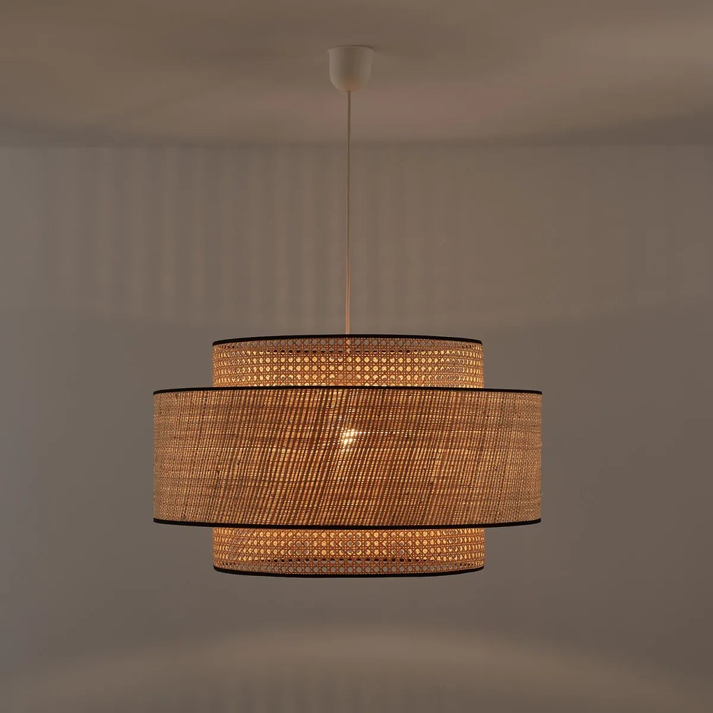 Hanglamp / Dubbele lampenkap Ø60 cm, Dolkie
