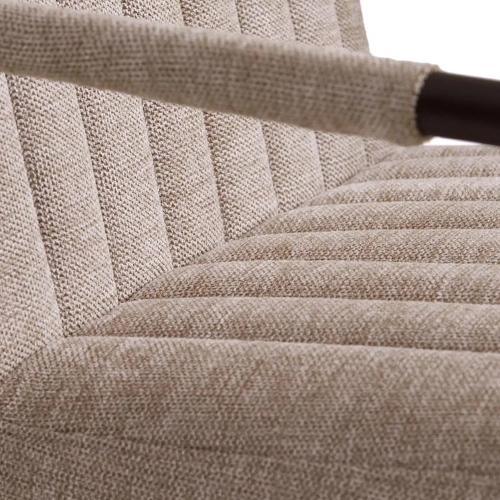 Fauteuil Beige Met Armleuning