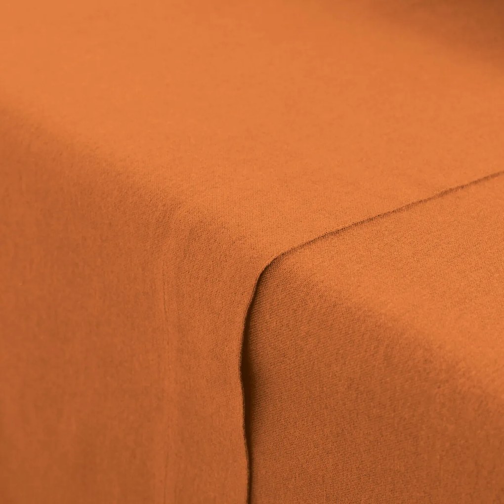 Plat laken, in katoen flanel, Clara