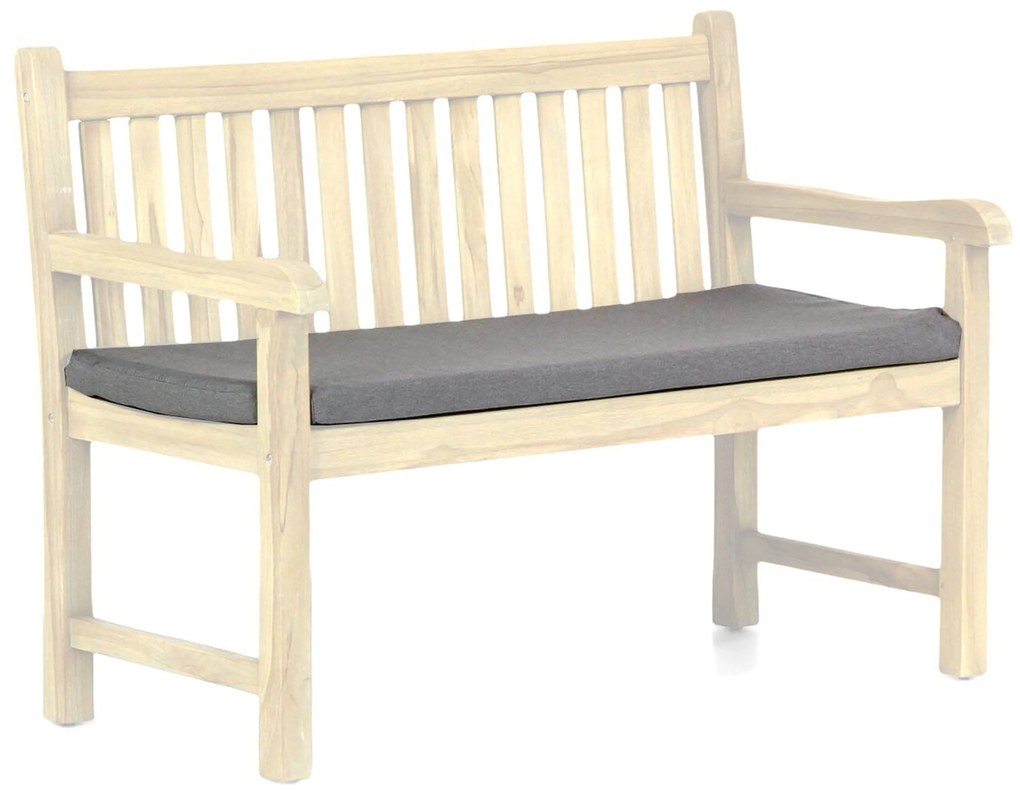 Lifestyle Garden Furniture Bankkussen Antraciet Textiel Grijs