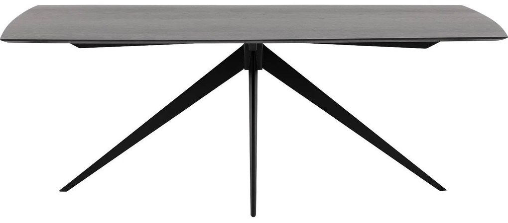 Goossens Excellent Eettafel Uniek, Semi rechthoekig 200 x 100 cm