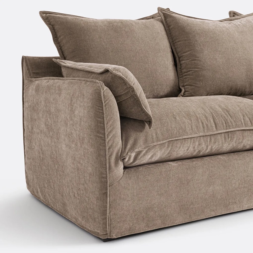 Sofa 2-, 3-, 4-, 5-zits, afneembare hoezen, gemêleerd polyester, ODNA