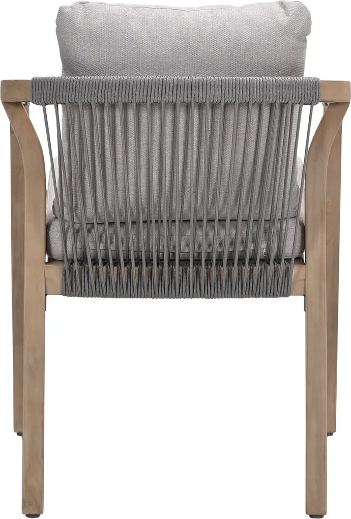 Garden Impressions Alora lounge dining stoel - grey sand
