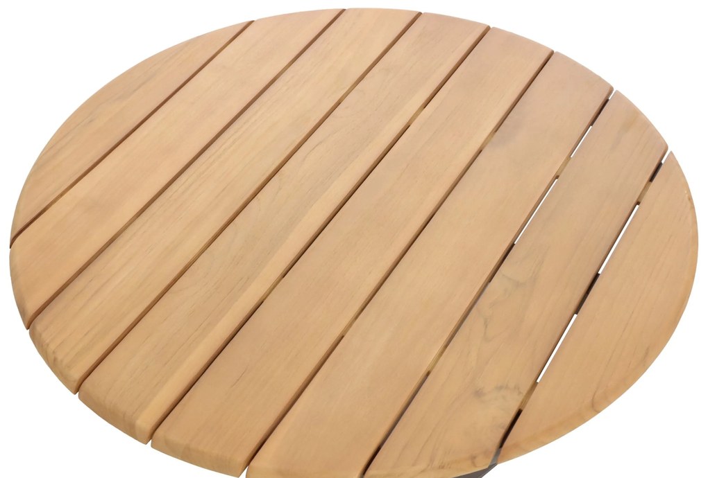 Stoel en Bank Loungeset 5 personen Aluminium/rope Taupe 4 Seasons Outdoor Allora/Salerno