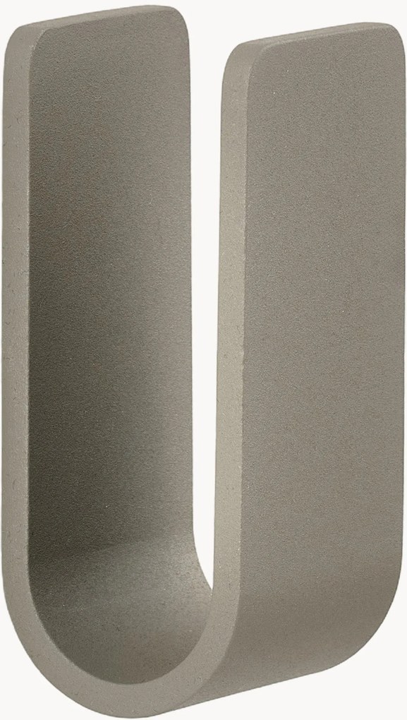Wandhaken Ume van aluminium, 6-delig