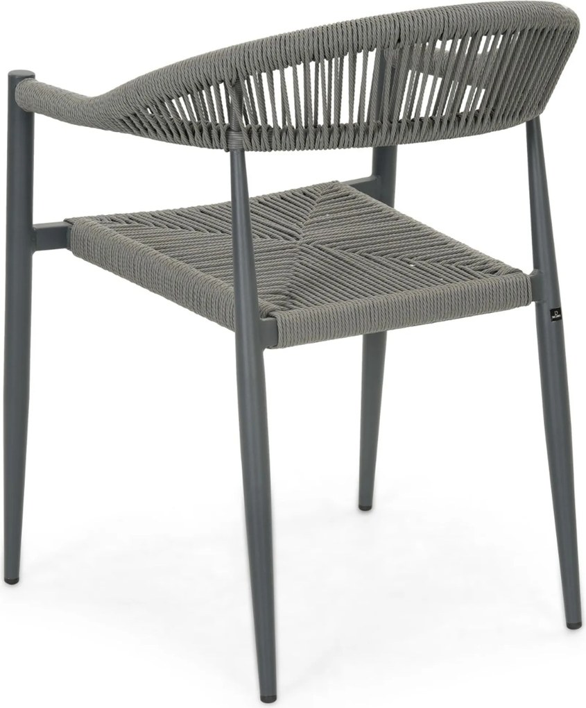 Tuinset 4 personen 160 cm Rope Grijs De Laan Projects