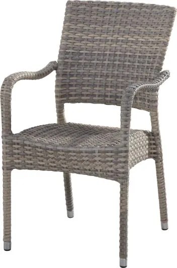 4 Seasons Outdoor | Dover stackable chair lagun  Tuinstoel    beige weerbestendig