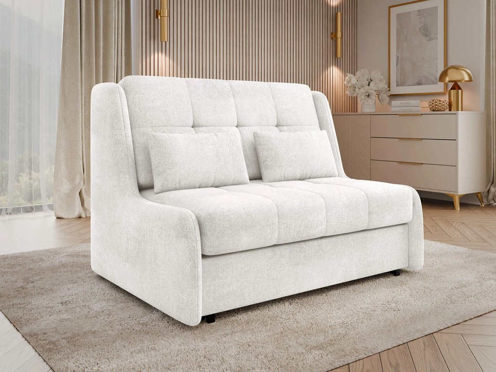 Slaapbank Columbus 255, Aanwezig, 85x126x98cm, 55 kg, Poten: Metaal, Hout: Grenen