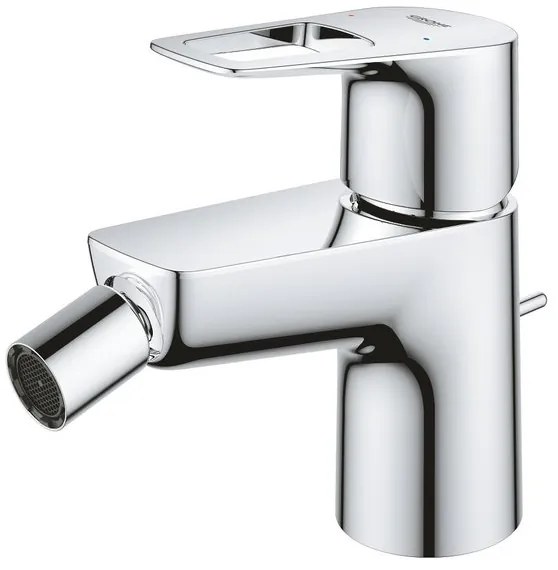 Grohe BauLoop 1-gats bidetkraan m. waste chroom 23338001