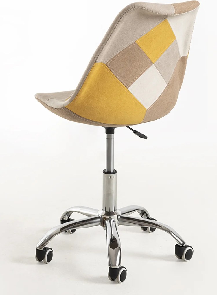 Set 4 Neo Patchwork Stoelen