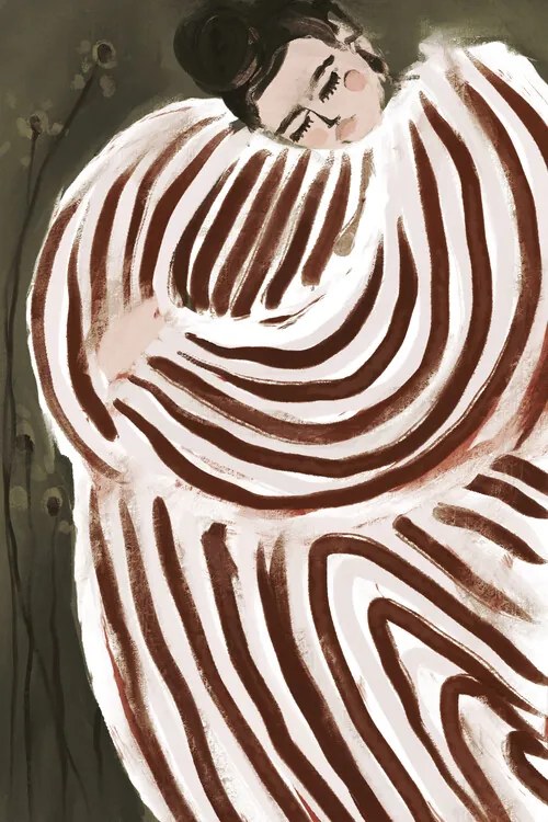 Ilustratie Sleeping princess, Treechild