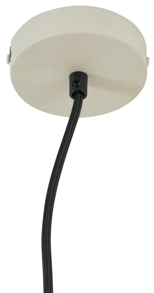 Industriële hanglamp beige 4-lichts - Cage Rack