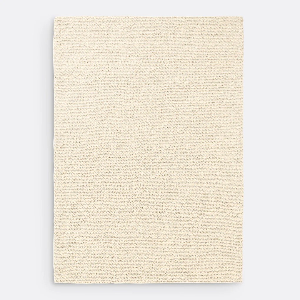 Vloerkleed in wol, tricot effect, Diano