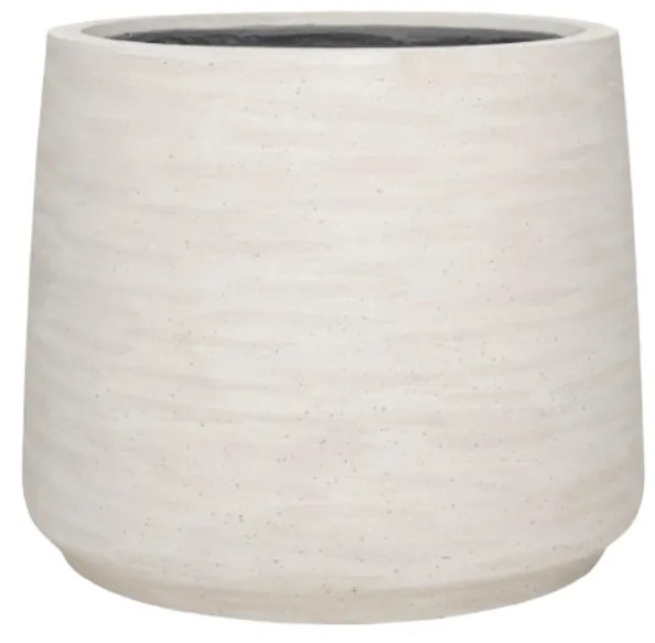 Pot Jumbo Patt Ivory Washed