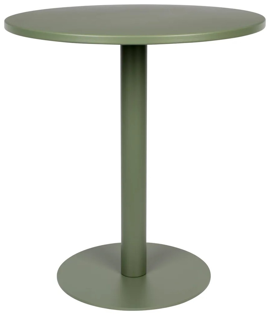 Zuiver Metsu Kleine Ronde Tuintafel Metaal Groen - 70 X 70cm.