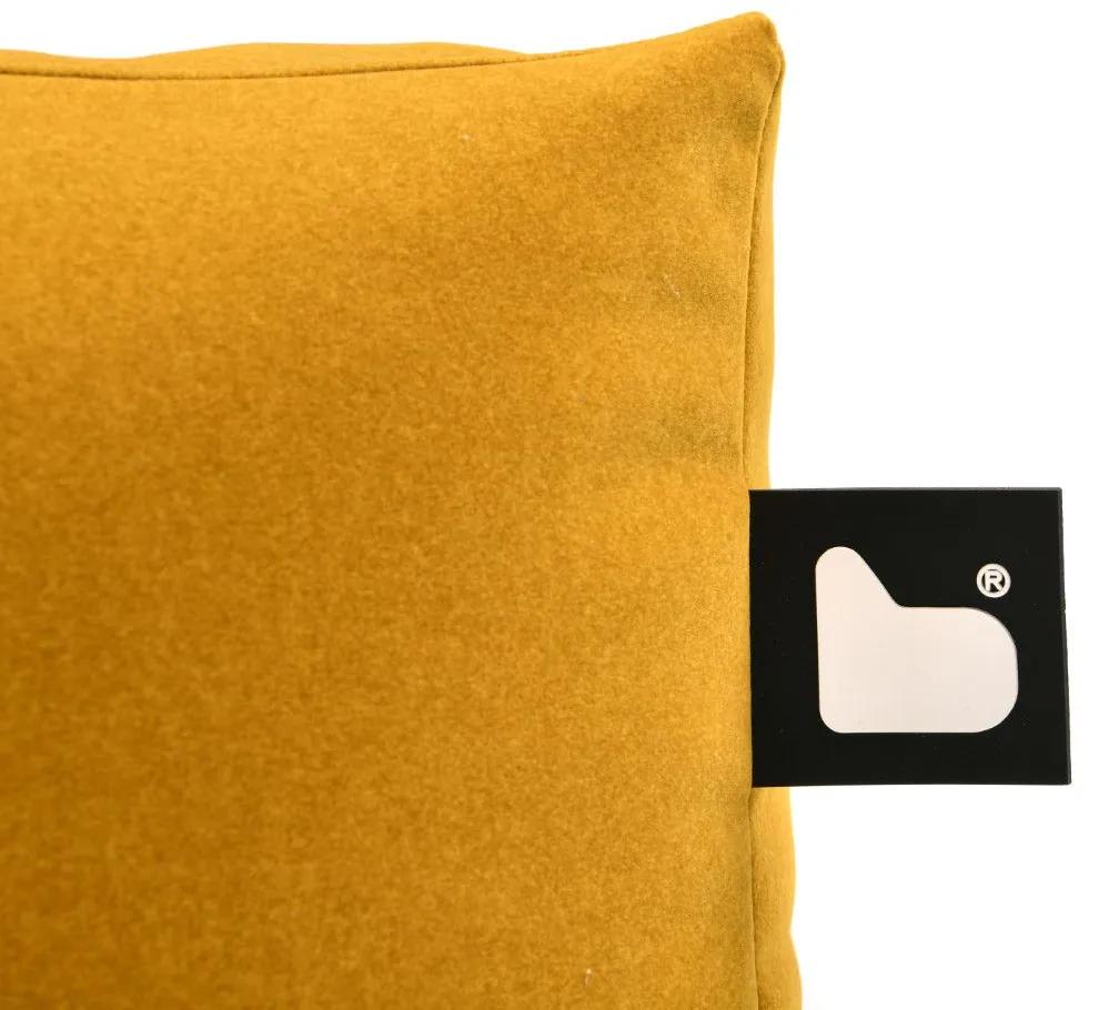 Extreme Lounging B-Box Poef Indoor Suede - Mustard