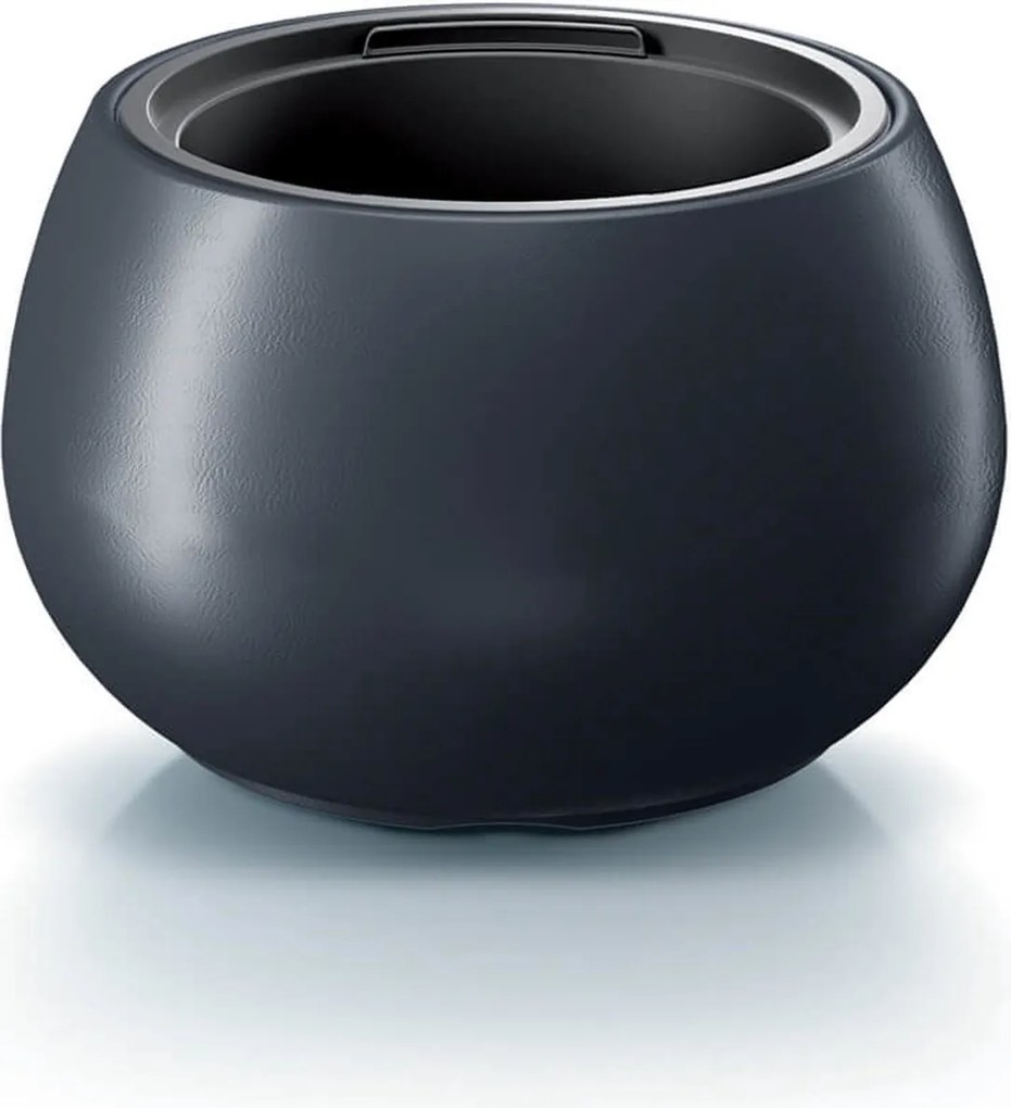 Prosperplast Heos Bloempot 2-in-1 - Antraciet -Ø 43,6 cm - Met binnenbak