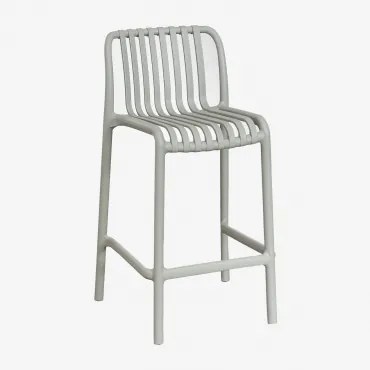Stapelbare Hoge Krukken Wendell, Set Van 2, Gemaakt Van Polypropyleen Groen – Khaki & ↑65 Cm - Sklum