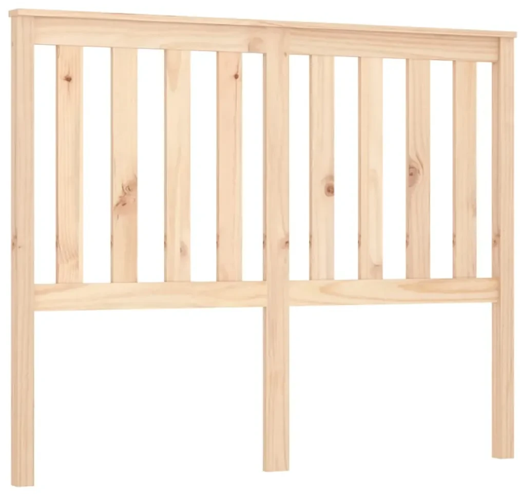 vidaXL Hoofdbord 146x6x101 cm massief grenenhout
