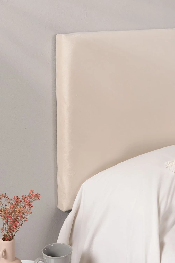 Hoofdbord  Smooth Fluweel voor bedden van 90 cm en 80 cm