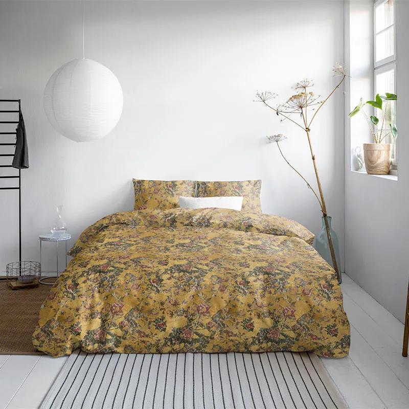 DreamHouse Bedding Wanx - Gold 1-persoons (140 x 200/220 cm + 1 kussensloop) Dekbedovertrek