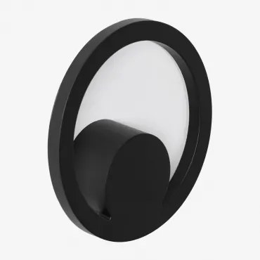 Led-wandlamp Voor Buiten Van Aluminium Quiven Zwart - Sklum