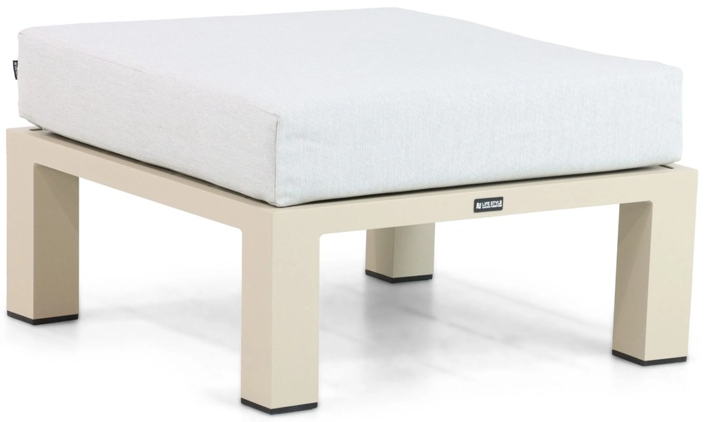 Hoek loungeset 5 personen Aluminium Taupe Lifestyle Garden Furniture Luca