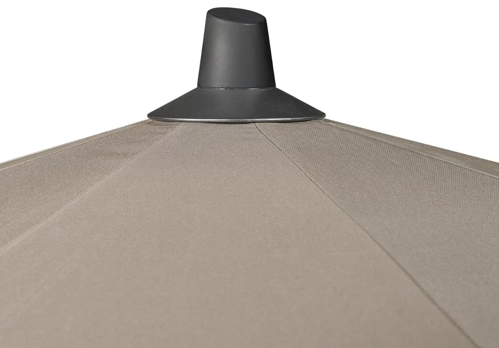 Platinum Riva stokparasol 3 m. rond - Teak Taupe